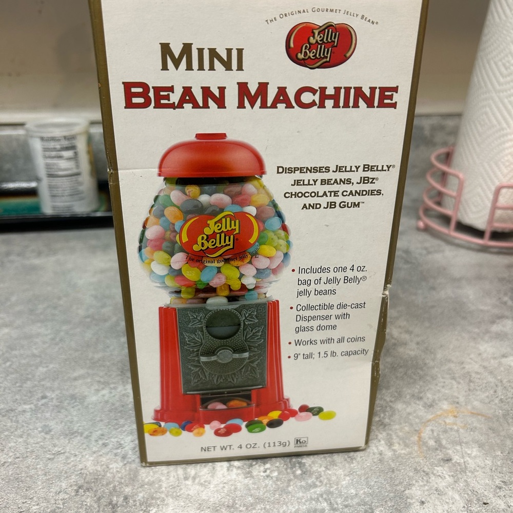 Red Mini Bean Machine Toy with Classic Design